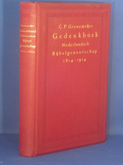 Gedenkboek Nederlandsch Bijbelgenootschap 1814- 1914