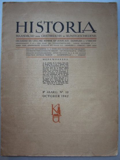 HISTORIA maandblad voor geschiedenis en kunstgeschiedenis 1942