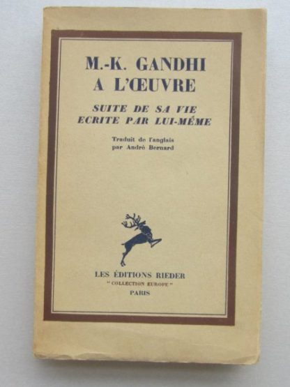 M.-K. Gandhi a l'oeuvre