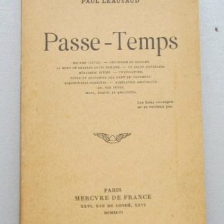 Passe - Temps