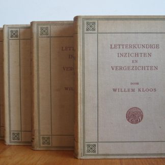 Letterkundige inzichten en vergezichten deel 1 tot 4.