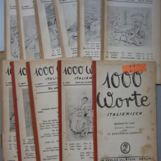 1000 Worte Italienisch. 12 Hefte