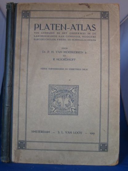 Platen-atlas ten gebruike bij het onderwijs in de aardrijkskunde aan Gymnasia