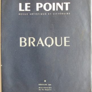 Le Point. Braque XLVI octobre 1953