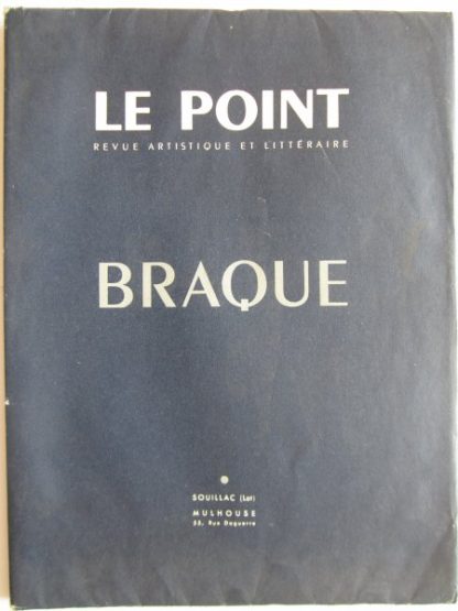 Le Point. Braque XLVI octobre 1953