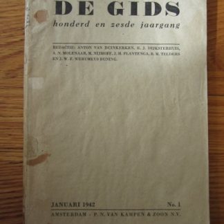 De Gids. januari 1942. no. 1