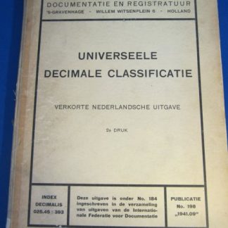 Universeele Decimale Classificatie