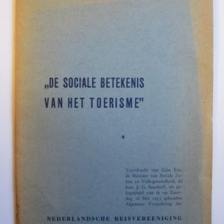 De sociale betekenis van het toerisme