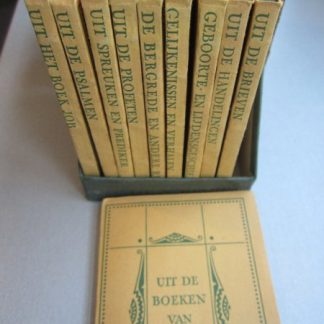 Uit den Bijbel. 10 kleine boekjes in cassette