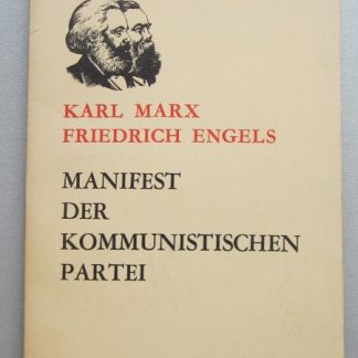 Manifest der kommunistischen partei