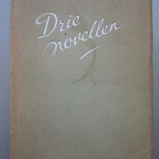 Een bundel novellen. 1938. Boekenweek 1938