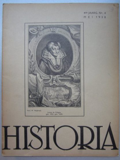 HISTORIA  maandschrift voor geschiedenis en kunstgeschiedenis 1938
