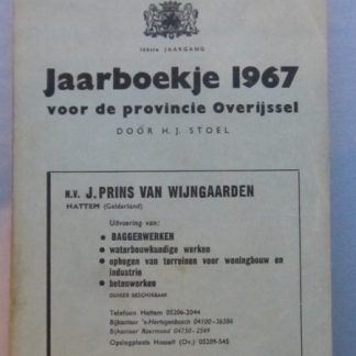 Jaarboekje voor de Provincie Overijssel